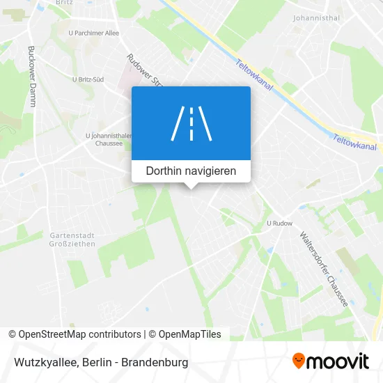 Wutzkyallee Karte