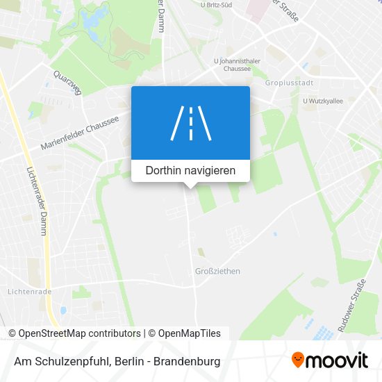 Am Schulzenpfuhl Karte
