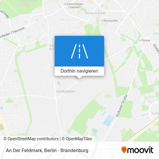 An Der Feldmark Karte
