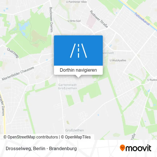Drosselweg Karte
