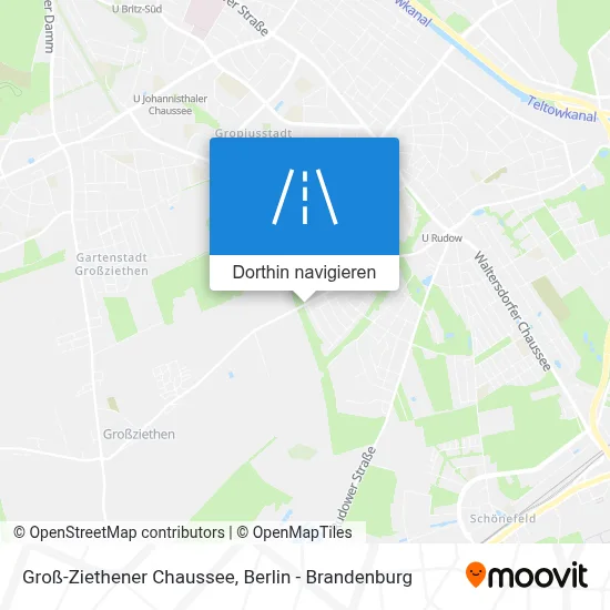 Groß-Ziethener Chaussee Karte