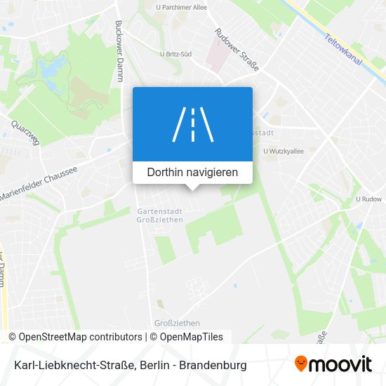 Karl-Liebknecht-Straße Karte