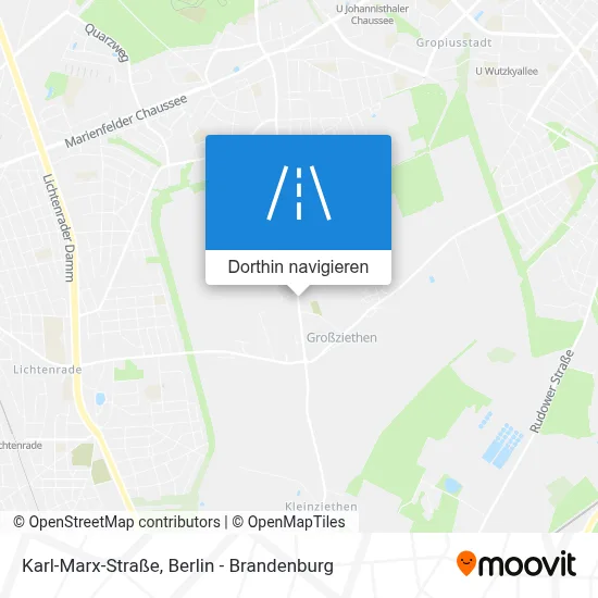 Karl-Marx-Straße Karte