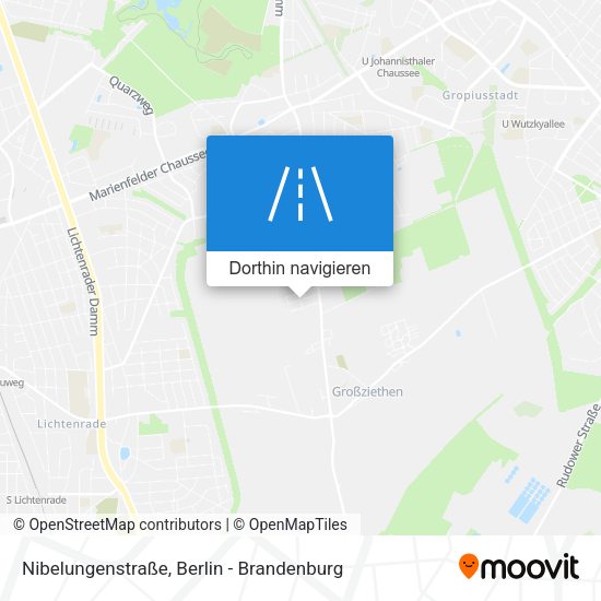 Nibelungenstraße Karte
