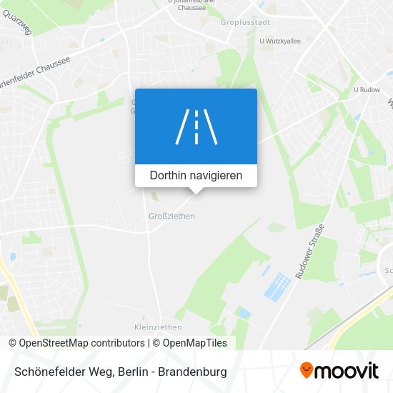 Schönefelder Weg Karte