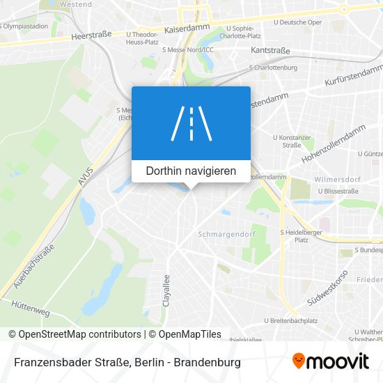 Franzensbader Straße Karte