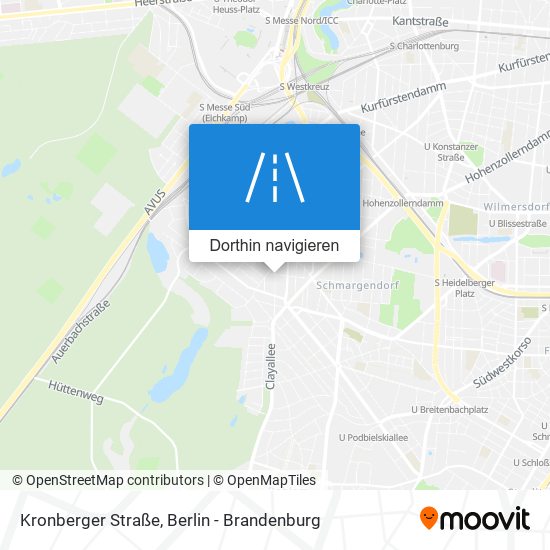Kronberger Straße Karte