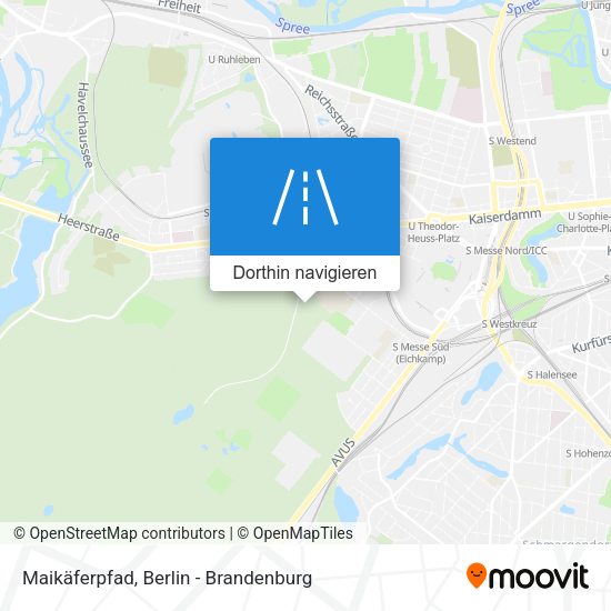 Maikäferpfad Karte
