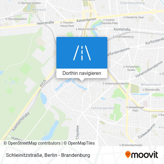 Schleinitzstraße Karte