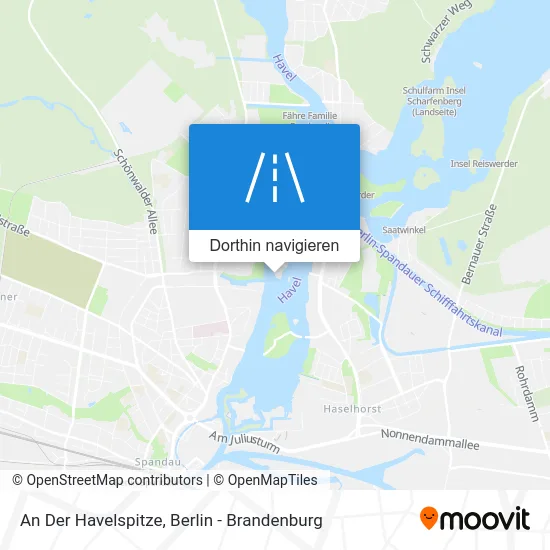An Der Havelspitze Karte