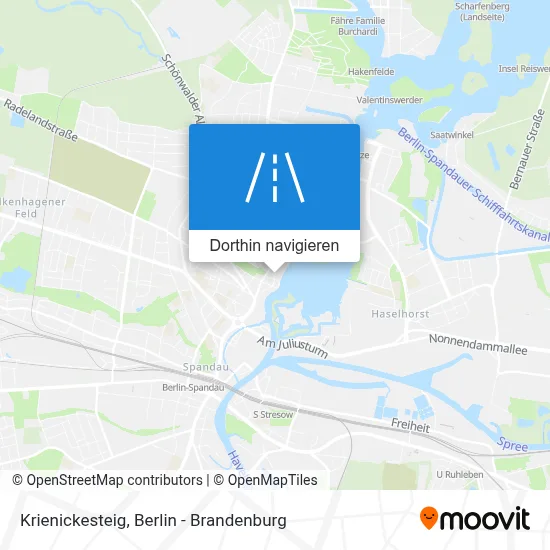 Krienickesteig Karte