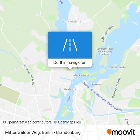 Mittenwalder Weg Karte