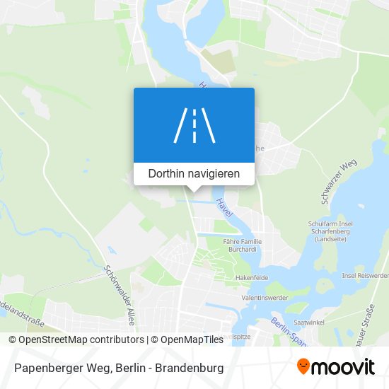 Papenberger Weg Karte