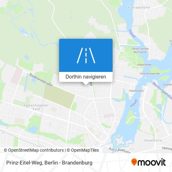 Prinz-Eitel-Weg Karte
