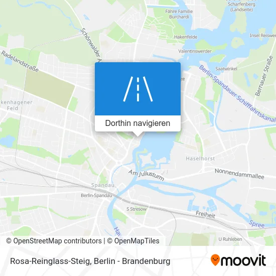 Rosa-Reinglass-Steig Karte