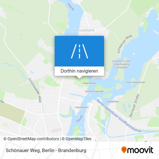 Schönauer Weg Karte