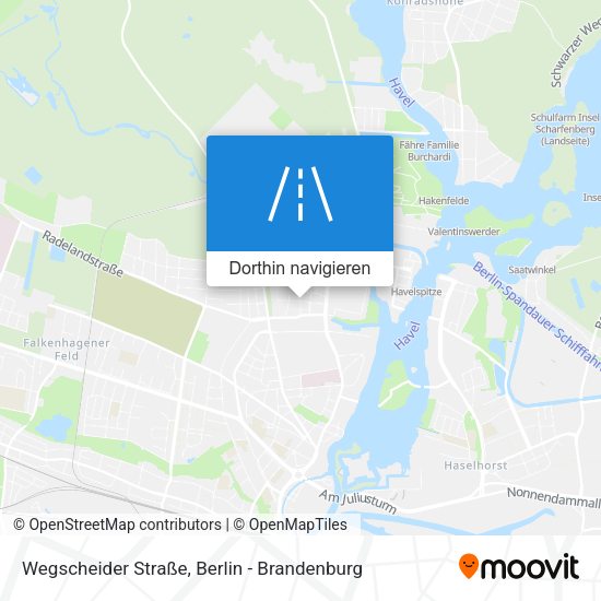 Wegscheider Straße Karte