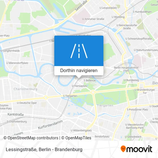 Lessingstraße Karte