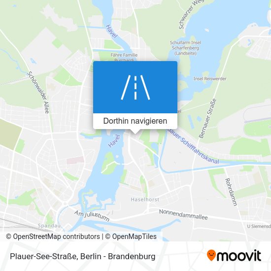 Plauer-See-Straße Karte