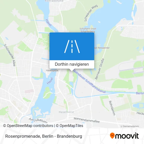 Rosenpromenade Karte