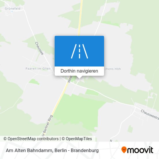 Am Alten Bahndamm Karte