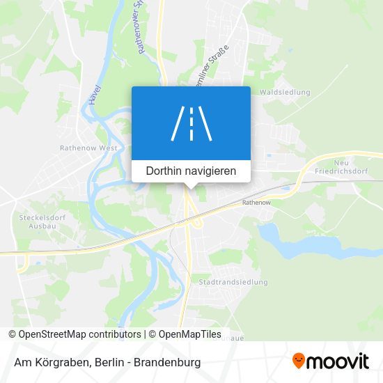 Am Körgraben Karte