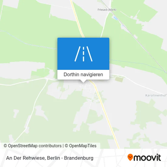 An Der Rehwiese Karte