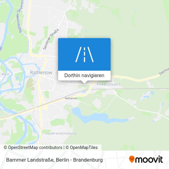 Bammer Landstraße Karte