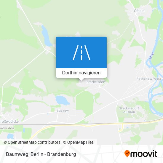 Baumweg Karte