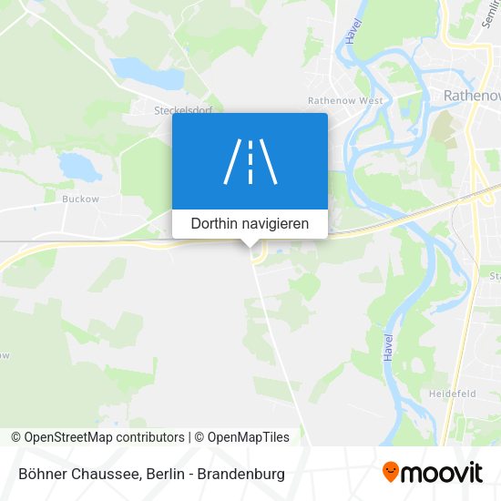 Böhner Chaussee Karte