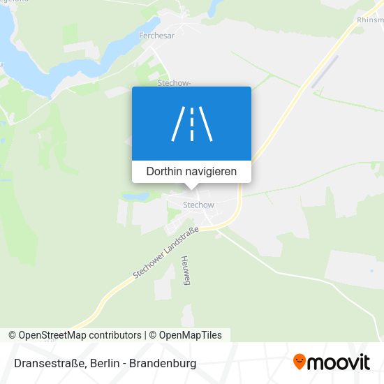 Dransestraße Karte