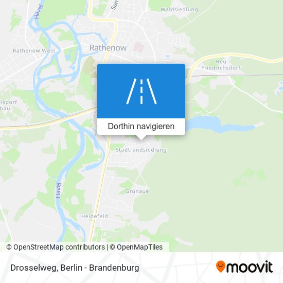 Drosselweg Karte