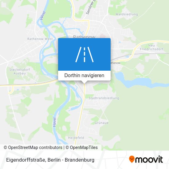 Eigendorffstraße Karte