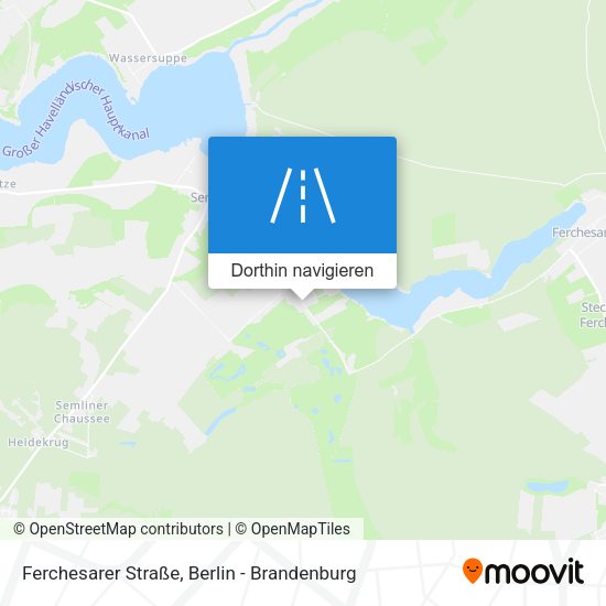 Ferchesarer Straße Karte