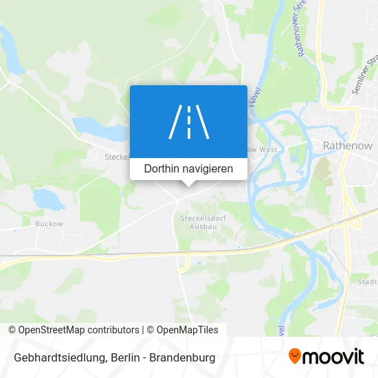 Gebhardtsiedlung Karte