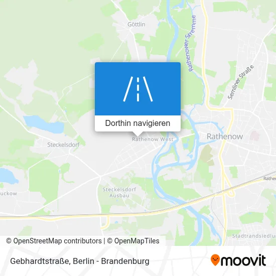 Gebhardtstraße Karte