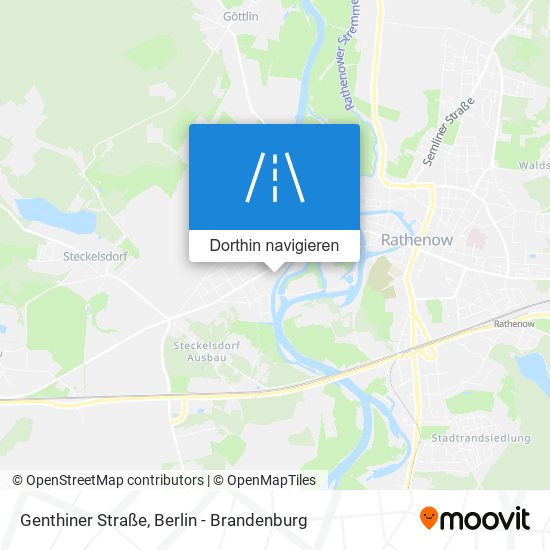 Genthiner Straße Karte
