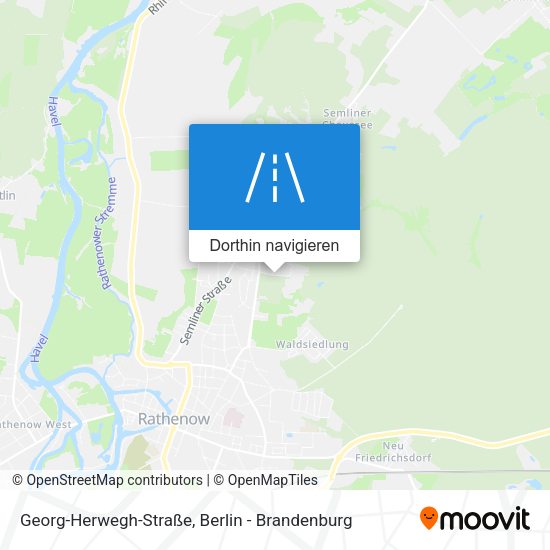 Georg-Herwegh-Straße Karte