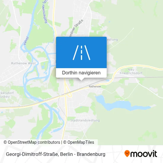 Georgi-Dimitroff-Straße Karte