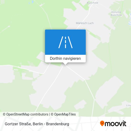 Gortzer Straße Karte