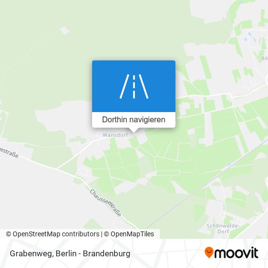 Grabenweg Karte