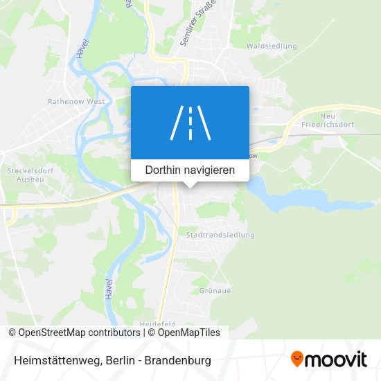 Heimstättenweg Karte