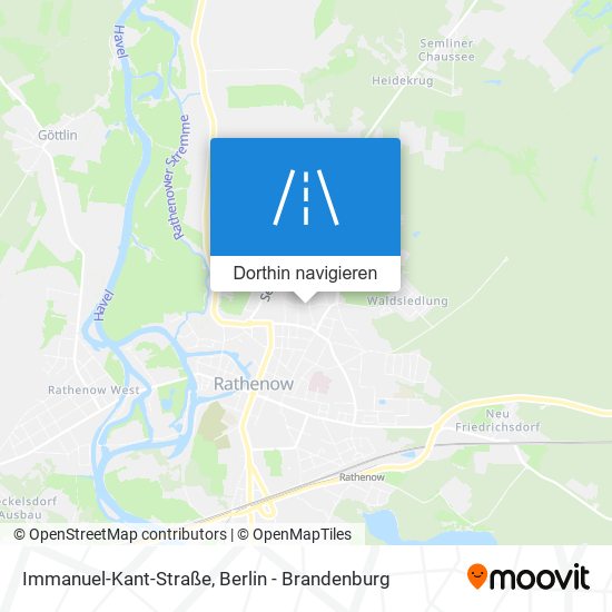 Immanuel-Kant-Straße Karte