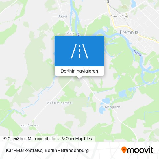 Karl-Marx-Straße Karte