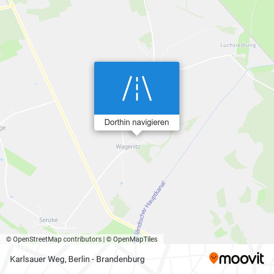 Karlsauer Weg Karte