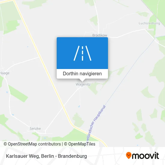 Karlsauer Weg Karte
