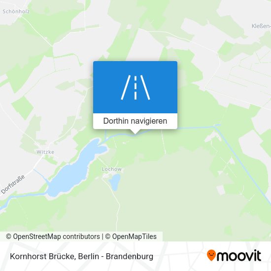 Kornhorst Brücke Karte