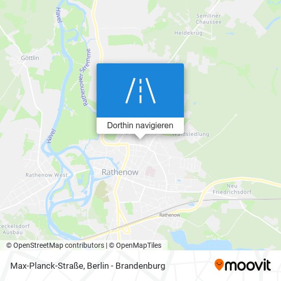 Max-Planck-Straße Karte