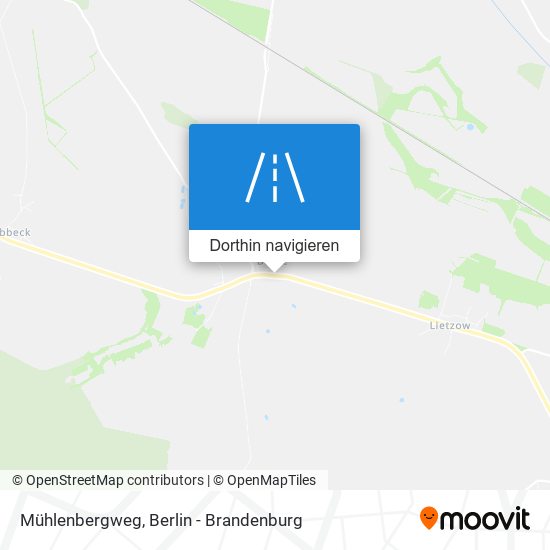 Mühlenbergweg Karte