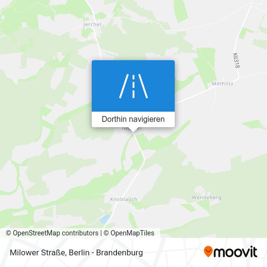 Milower Straße Karte